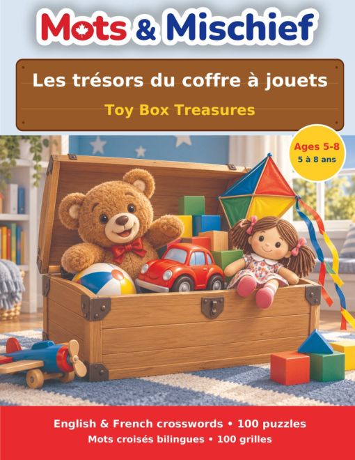 Couverture : Les trésors du coffre à jouets