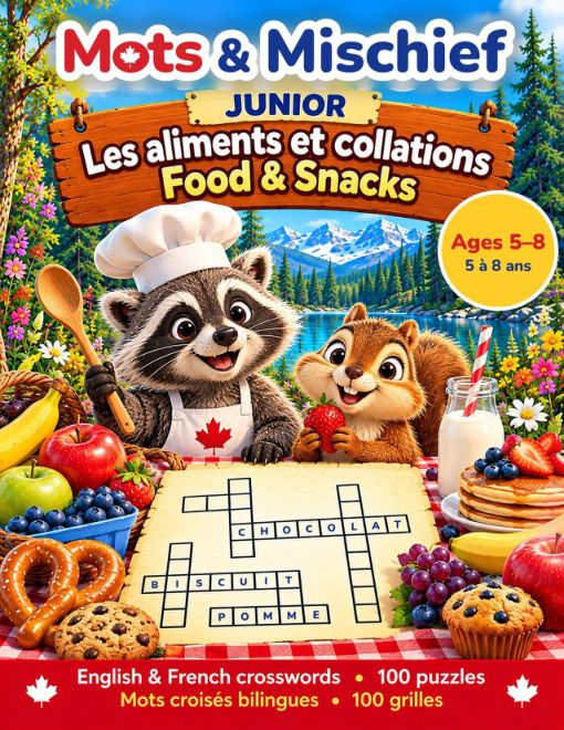 Couverture : Les aliments et collations