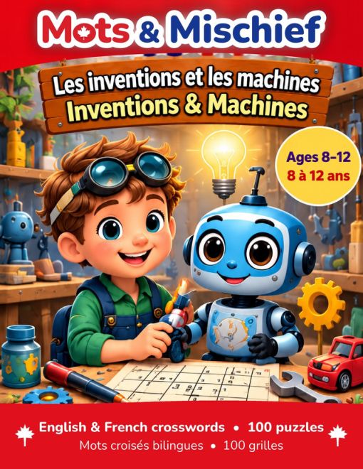 Couverture : Les inventions et les machines