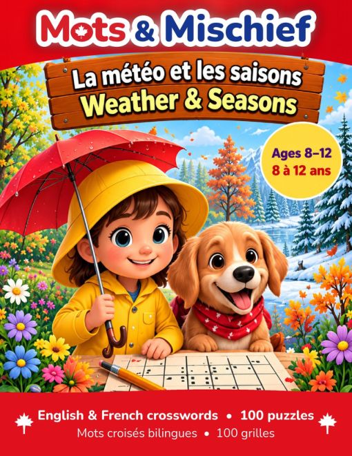 Couverture : La météo et les saisons